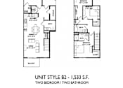 Thumbnail 36 of 38 - two bedroom floor plan  the unit
