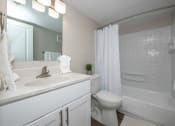 Thumbnail 11 of 15 - Bathroom in Country Club Apartments in Williamsburg VA 