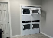 Thumbnail 8 of 11 - White cabinets at Jackson Way Apartments, San Angelo, Texas
