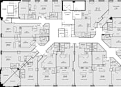 Thumbnail 14 of 14 - a floor plan of a house with many different floors