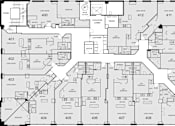 Thumbnail 12 of 14 - the floor plan shows the different floors of a house