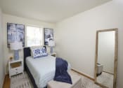 Thumbnail 9 of 11 - Third bedroom at Kingston Townhome with closet space at Kingston Townhomes, Baltimore, MD