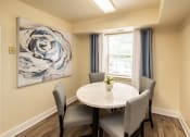 Thumbnail 4 of 29 - Eat-in dining area with a table and chairs with window in Randallstown, MD