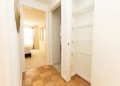Thumbnail 18 of 31 - Upstairs hallway with ample storage at Spring Hill Apartments & Townhomes, Baltimore Maryland
