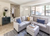 Thumbnail 2 of 23 - Carpeted bright living room at The Orchards at Severn Townhomes*, Severn