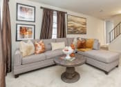 Thumbnail 2 of 31 - Living room at Spring Hill Apartments & Townhomes, Maryland, 21234