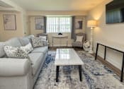 Thumbnail 1 of 27 - Modern Living Room at Deer Park Apartments, Randallstown, MD