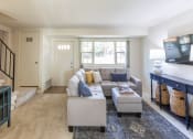 Thumbnail 1 of 23 - Carpeted bright living room at The Orchards at Severn Townhomes*, Severn, 21144