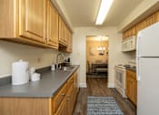 Thumbnail 5 of 25 - Kitchen looking into dining room