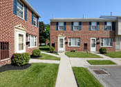 Thumbnail 1 of 9 - Exterior Front at Yorktowne Townhomes Apartments, Hanover Pennsylvania