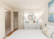 Thumbnail 11 of 23 - Secondary bedroom with two twin beds and closet at The Orchards at Severn Townhomes*, Severn, MD 21144