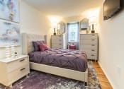 Thumbnail 14 of 17 - Carpeted Bedroom at Somerset Woods Townhomes, Maryland