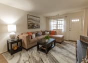 Thumbnail 2 of 17 - Modern Living Room at Somerset Woods Townhomes, Maryland