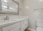 Thumbnail 18 of 62 - Bathroom with Under-the-Sink Cabinet Storage