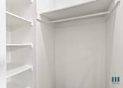 Thumbnail 37 of 62 - Closet with Built-In Shelving