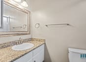 Thumbnail 35 of 62 - Bathroom with Vanity Cabinet Storage