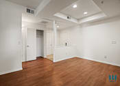 Thumbnail 30 of 65 - Front Entrance with Hall Closet, Vinyl Flooring, and Recessed Lighting