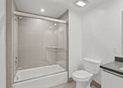 Thumbnail 23 of 49 - Bathroom with Toilet at Gramercy Park by Wiseman, Los Angeles, California