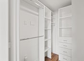 Thumbnail 18 of 49 - Closet with Built-In Organizers at Gramercy Park by Wiseman, California