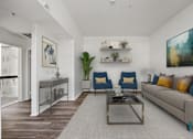 Thumbnail 3 of 65 - Large-Size Living Room with Hall Bathroom