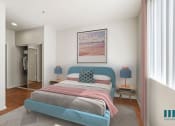 Thumbnail 24 of 38 - Bedroom with Vinyl Flooring and Large-Size Windows