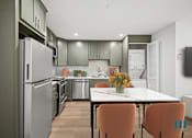 Thumbnail 5 of 71 - Studio with Full-Size Kitchen with In-Suite Washer & Dryer