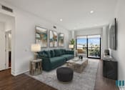 Thumbnail 15 of 71 - Living Room with Recessed Lighting, Vinyl Flooring, and Patio