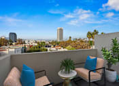 Thumbnail 41 of 106 - Patio with Views at Ogden Garden by Wiseman, Los Angeles, CA