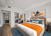 Thumbnail 82 of 106 - Spacious Bedroom With Closet at Ogden Garden by Wiseman, Los Angeles, CA