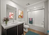 Thumbnail 6 of 106 - Spacious Bathroom at Ogden Garden by Wiseman, California, 90036