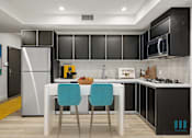 Thumbnail 35 of 106 - Spacious Full Size Kitchen at Ogden Garden by Wiseman, Los Angeles, CA, 90036