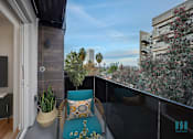 Thumbnail 37 of 106 - Upper-Level Patio at Ogden Garden by Wiseman, Los Angeles