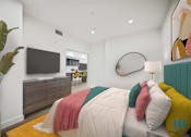Thumbnail 54 of 106 - Beautiful Bright Bedroom at Ogden Garden by Wiseman, Los Angeles, 90036