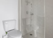 Thumbnail 34 of 71 - Walk-In Shower with Glass Door