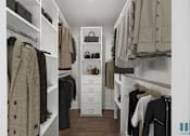 Thumbnail 8 of 71 - Walk-In Closet with Built-In Organizers