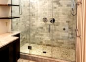 Thumbnail 6 of 17 - premium tiled walk in shower with tile walls