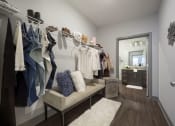 Thumbnail 4 of 44 - Waveland Master Walk-in Closet at The Ivy at Berlin Place, South Bend
