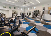 Thumbnail 18 of 31 - Gym at Kensley Apartment Homes