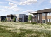 Thumbnail 2 of 22 - Exterior Rendering at The Daniels at Northern Gateway Apartments, Wisconsin, 53080