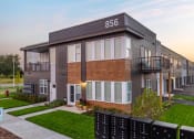 Thumbnail 1 of 22 - Exterior Building at The Daniels at Northern Gateway Apartments, Wisconsin