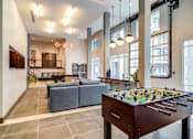 Thumbnail 14 of 26 - play a game of foosball in the games room at the flats at 312