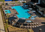 Thumbnail 64 of 94 - a view of the outdoor pool at the ace hotel anaheim resort