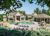 Thumbnail 1 of 25 - pool and sun deck