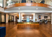 Thumbnail 18 of 58 - a view of the lobby from behind the reception desk