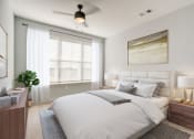 Thumbnail 40 of 56 - a bedroom with a large bed and a window