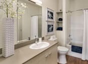 Thumbnail 6 of 27 - The Bond Apartments Bathroom