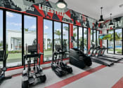 Thumbnail 35 of 78 - the gym at the flats at big tex apartments at Altis Blue Lake, Lake Worth, FL, 33467