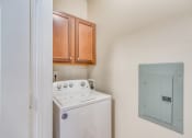 Thumbnail 16 of 29 - our apartments have a washer and dryer in the kitchen
