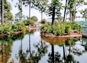 Thumbnail 18 of 21 - Lovely outdoor areas at Lake in the Woods, Melbourne, 32901