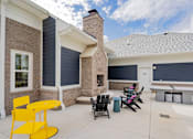 Thumbnail 44 of 49 - outdoor fireplace